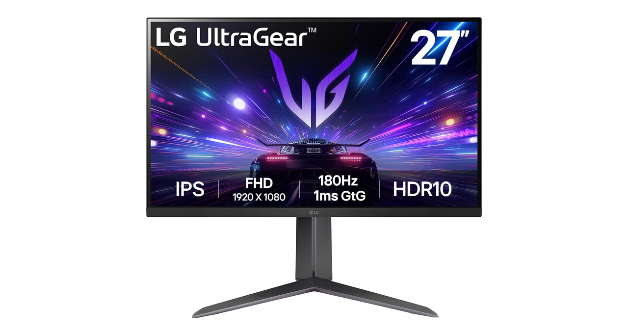MONITOR LG 27" LED GAMER ULTRAGEAR 1080p 180 HZ HDMI-DP - PIVOTE