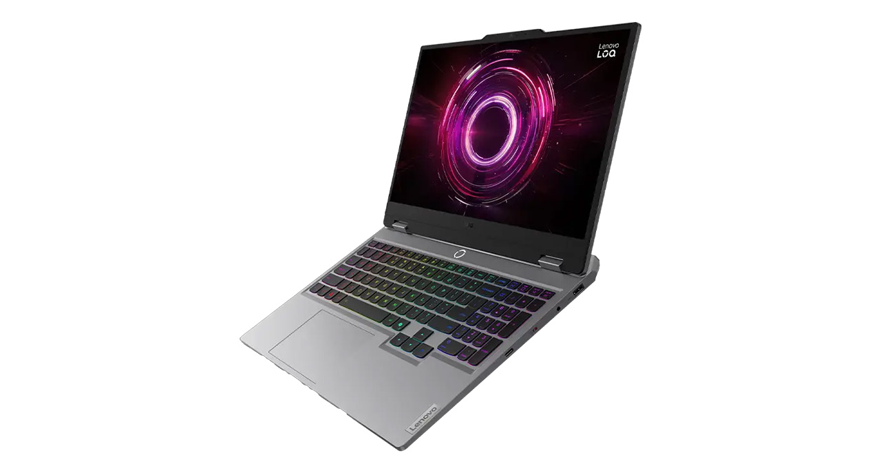 NOTEBOOK LENOVO GAMING LOQ 15AHP10 AMD R5-220 3.2GHZ-16GB-512GB SSD-TG RTX5050 8GB-GREY-15.6"FHD-FRE
