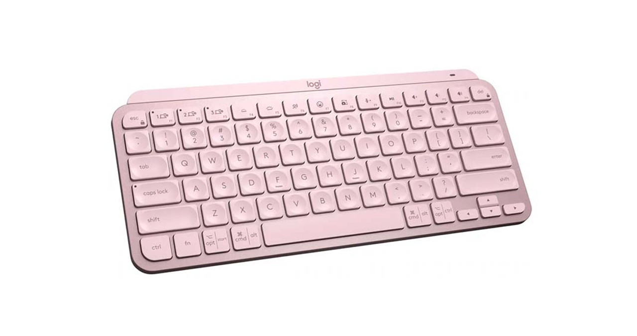 TECLADO LOGITECH MX KEYS MINI INALAMBRICO - BLUETOOTH ROSE