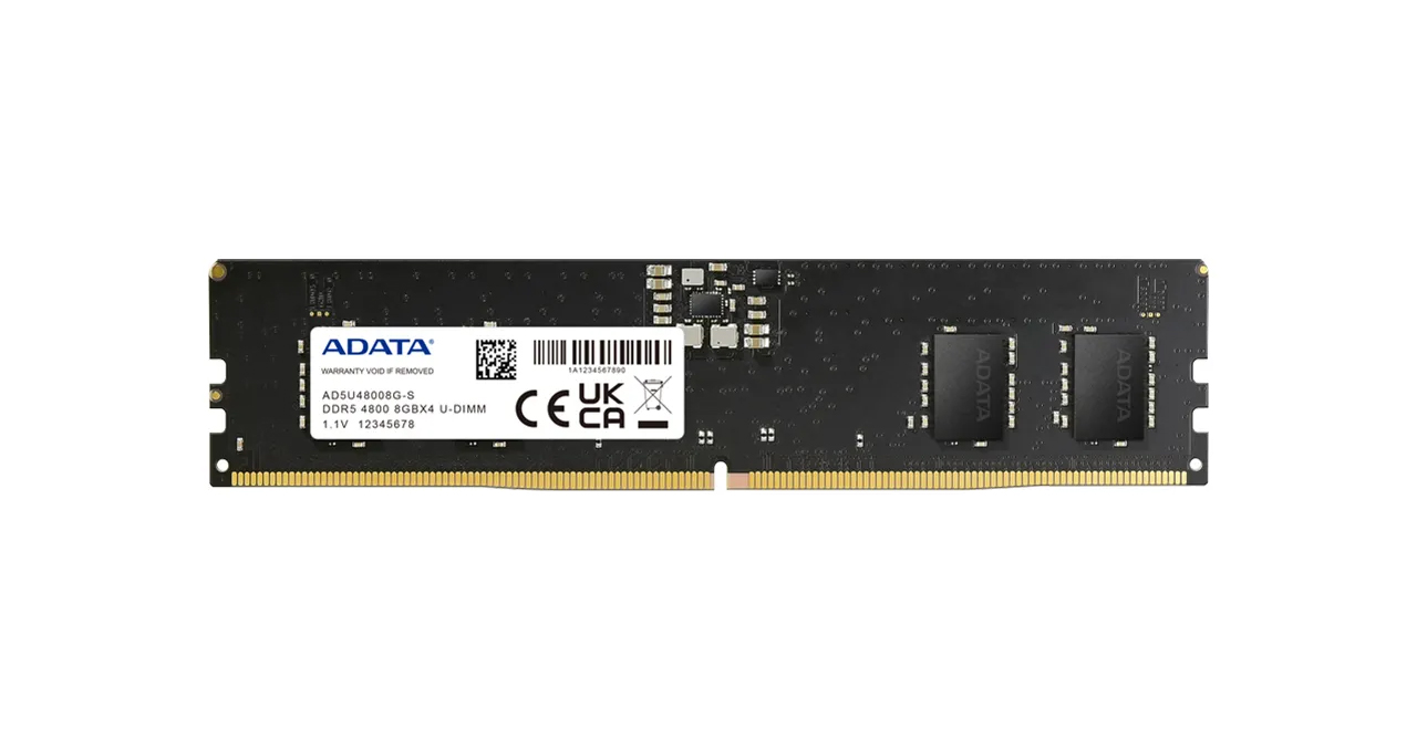 MEMORIA UDIMM ADATA 8GB DDR5 4800MHz