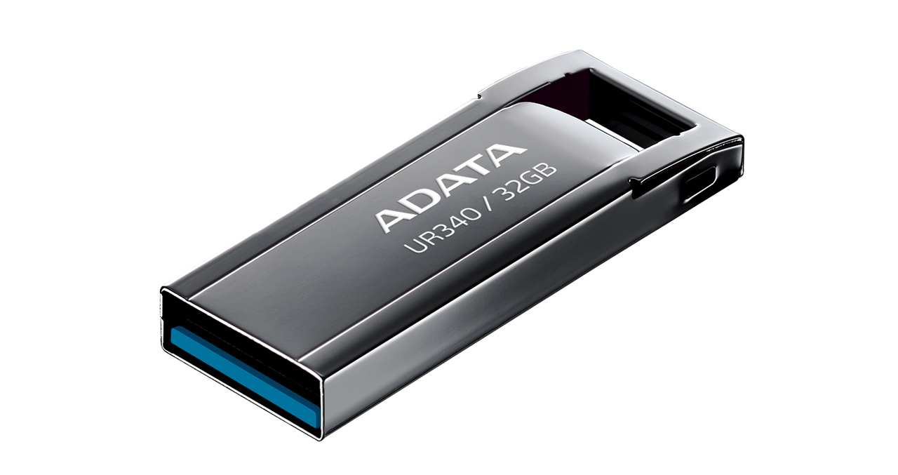 PEN DRIVE ADATA 3.2 32GB UR340 METALICO / NEGRO