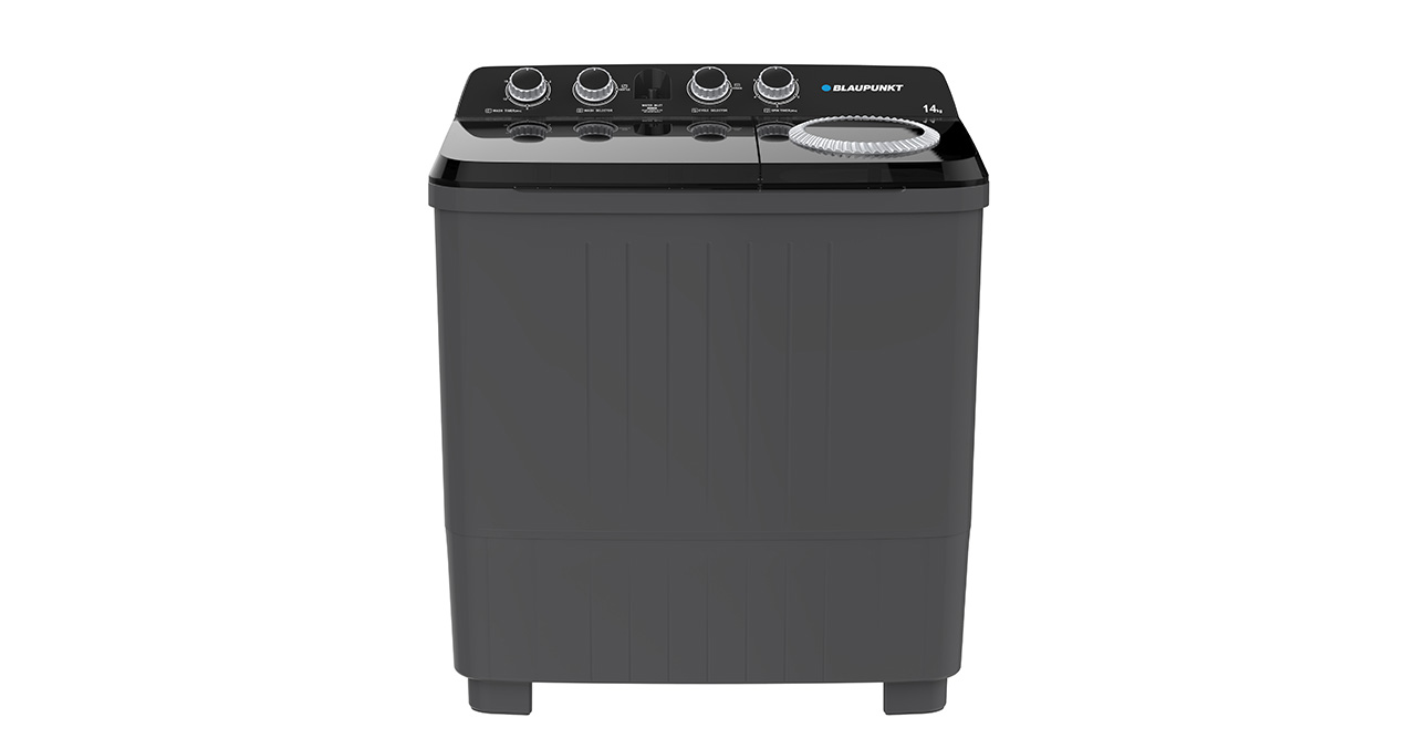 LAVADORA BLAUPUNKT 14KG  SEMIAUTOMATICA DOBLE TINA - GRIS