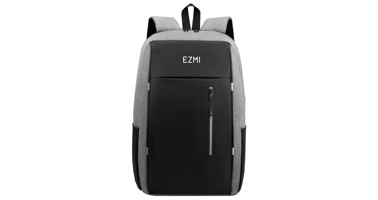 MOCHILA EZMI PARA NOTEBOOK 15.6" LÍNEA EZ GO DISEÑO LIGERO GRIS