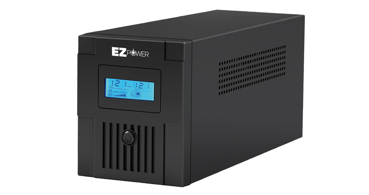 UPS EZ POWER INTERACTIVO 3000VA / 1800W 4 SALIDAS 120V PANTALLA LCD