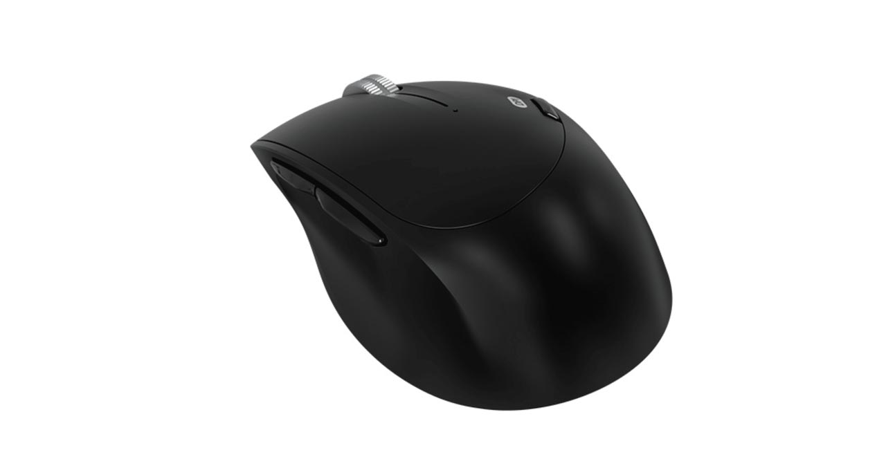 MOUSE KLIP XTREME INALAMBRICO NEGRO DUOTRAK- 2.4GHz- 6 BOTONES - ERGONOMICO