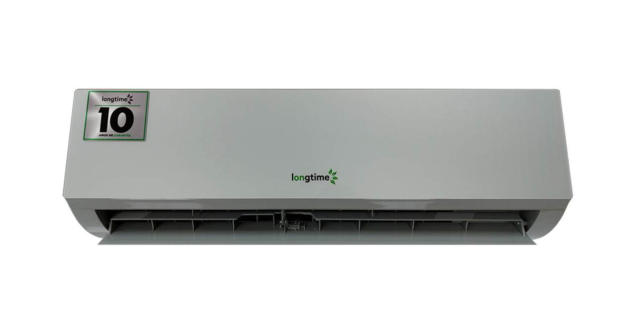 AIRE ACONDICIONADO LONGTIME 24000 BTU SPLIT EFICIENCIA ENERGETICA-SILVER