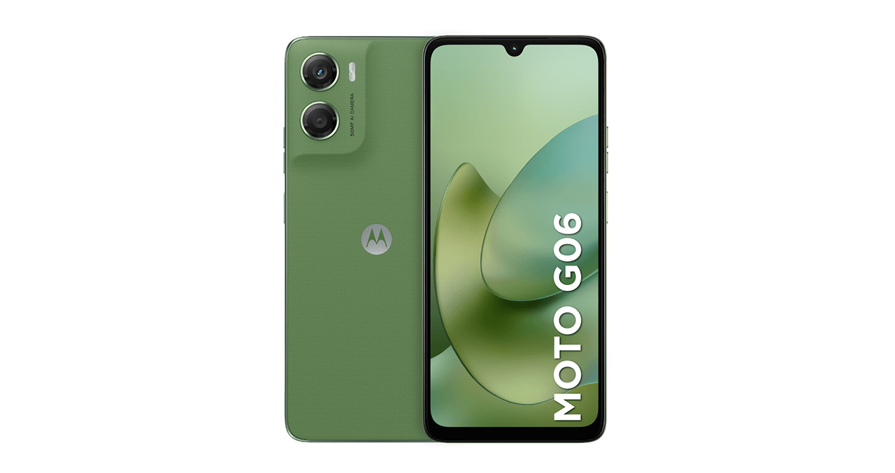 CELULAR MOTOROLA G06 4GB+256GB VERDE