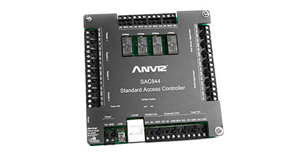 CONTROL DE ACCESO ANVIZ (CEREBRO) LAN/ 4 WIEGANG / RS485/