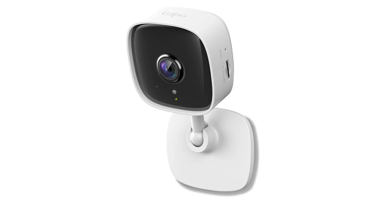 CAMARA SMART WIFI TPLINK TAPO HD 105° INTERIOR AUDIO 2 VIAS MICROSD DET. MOV. VIS. NOCTURNA
