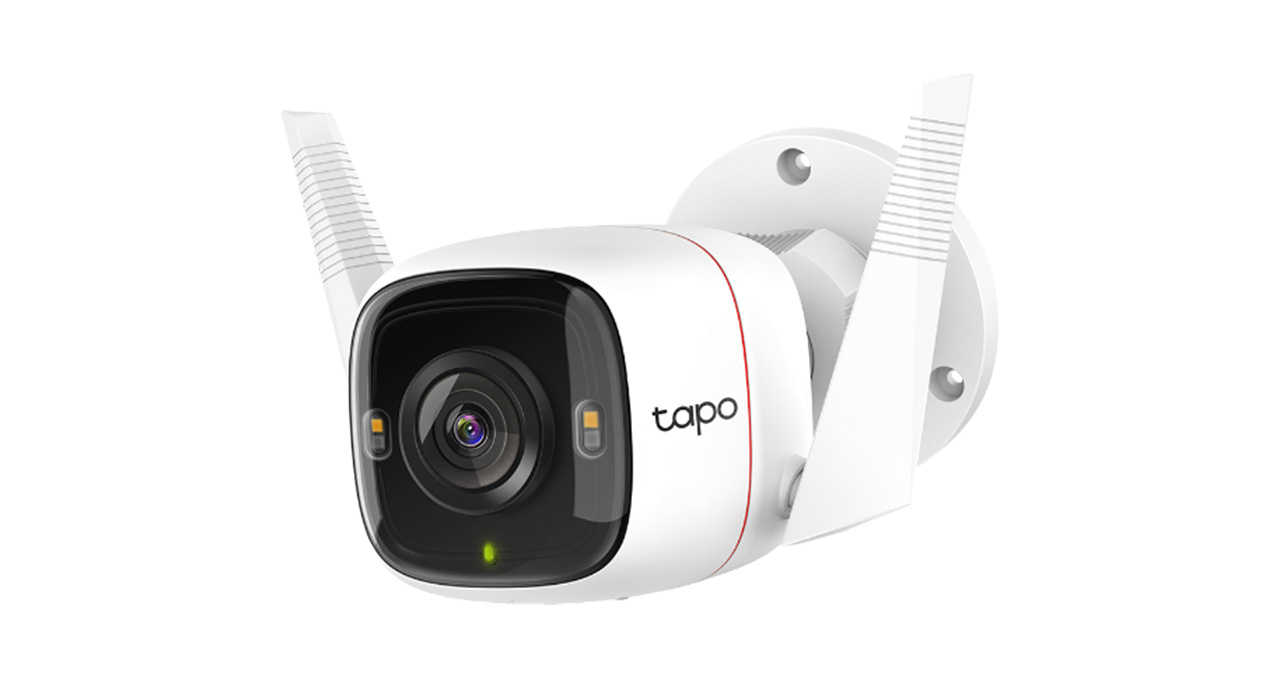 CAMARA SMART WIFI TPLINK TAPO C320WS/EXTERIOR A COLOR/RESOL 2560x1440/BIDIRECCIONAL/MICROSD 256GB