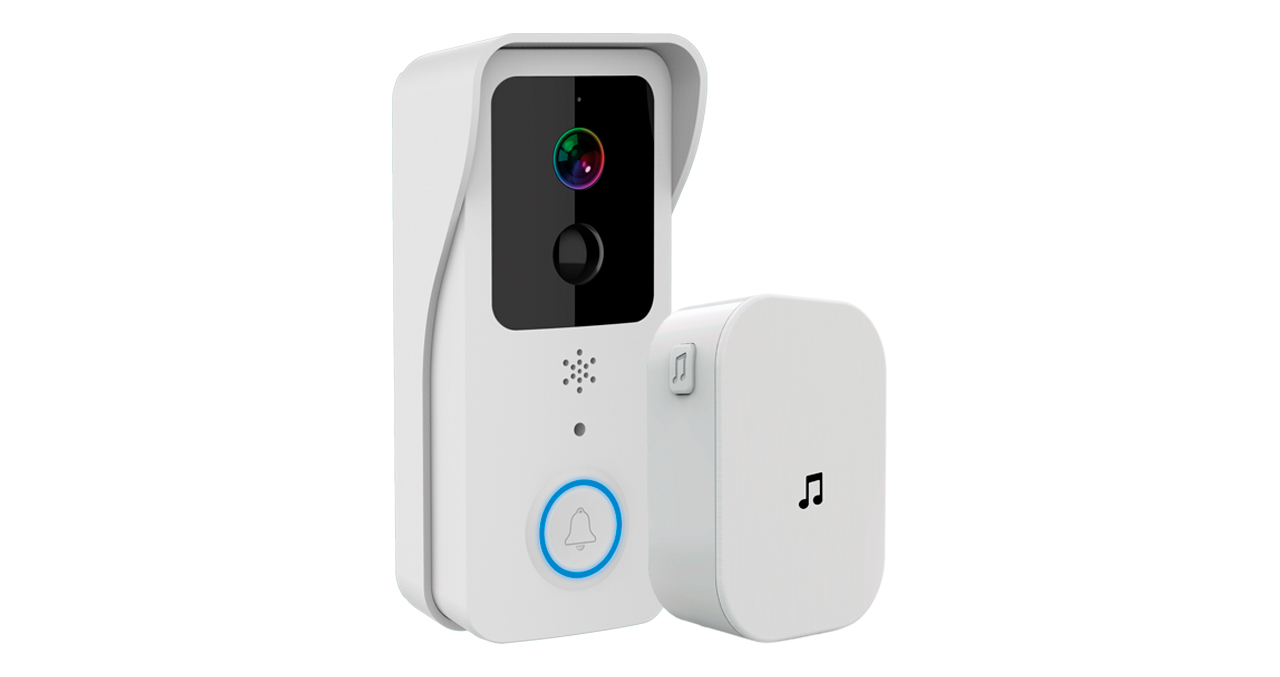 TIMBRE SMART WIFI VTA HD CON CAMARA - VIDEO PORTERO