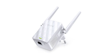EXTENSOR WIFI TPLINK 300 Mbps WALLPLUG 2 ANTENAS