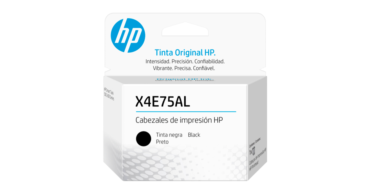 CABEZAL DE IMPRESION HP NEGRO X4E75AL PARA WL-500,WL-515,WL-530,WL-580,HP670,ST-720,HP750